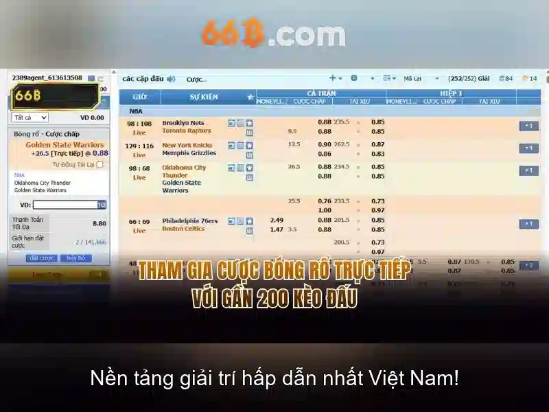 Tỷ Lệ Thắng Slot 66B